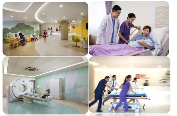 Shanghai United Family Hospital representative healthcare setting